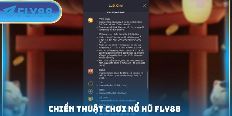 chiến thuật chơi nổ hũ fly88